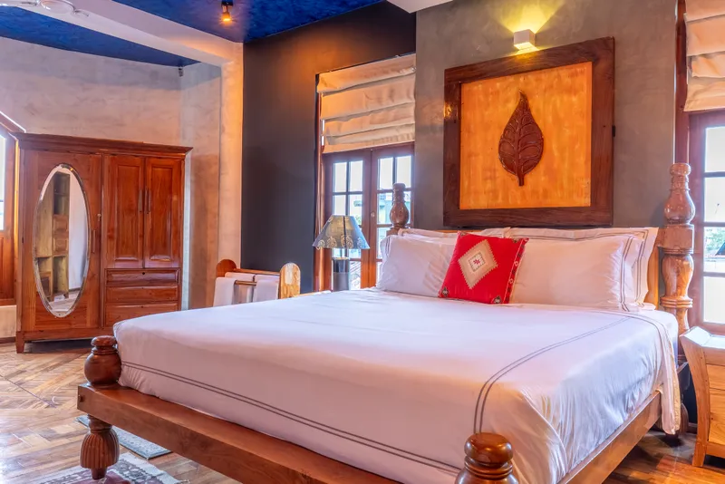 Bedroom at RedKing Studio Apartment, Moratuwa — view 6
