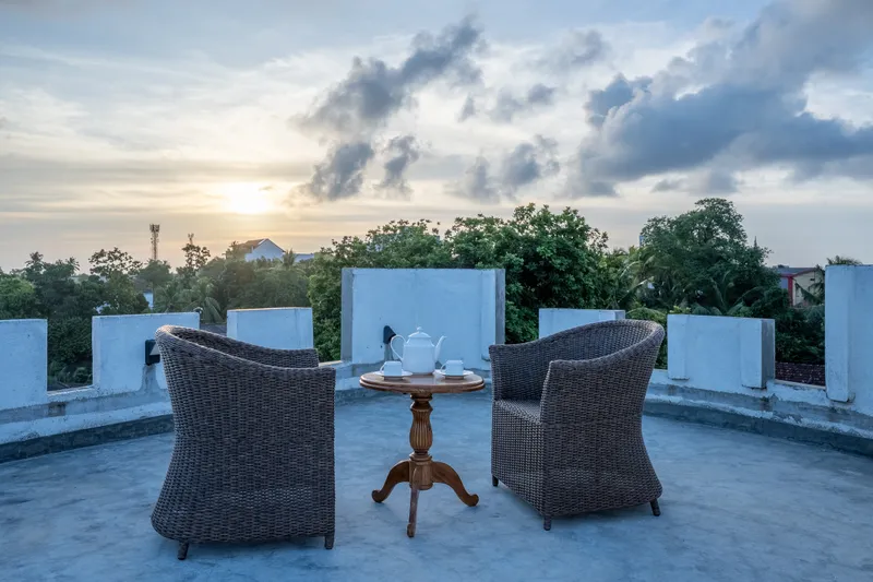 Rooftop terrace at RedKing Studio Apartment, Moratuwa — view 5