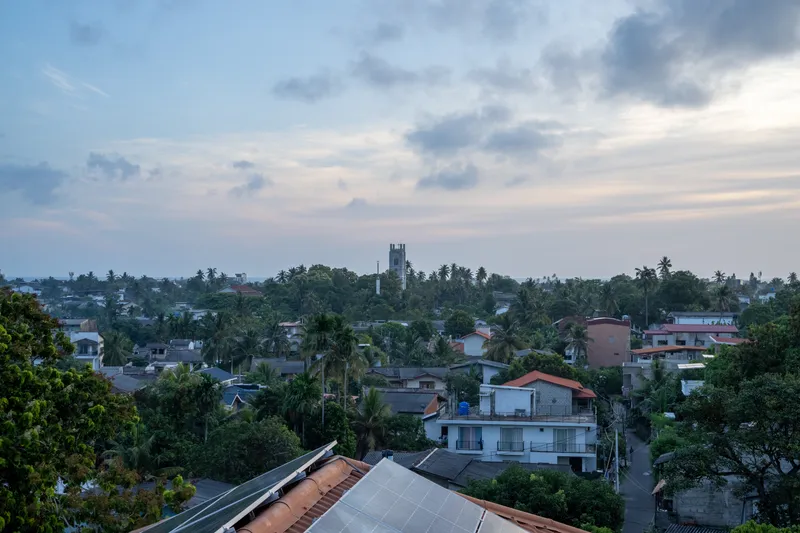 Rooftop terrace at RedKing Studio Apartment, Moratuwa — view 10